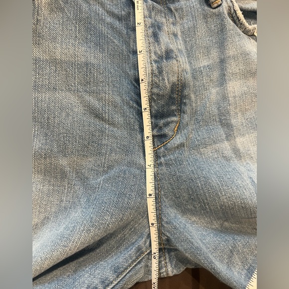 Sam Edelman Blue Wide Leg Crop Jeans size 32 - Picture 6 of 9